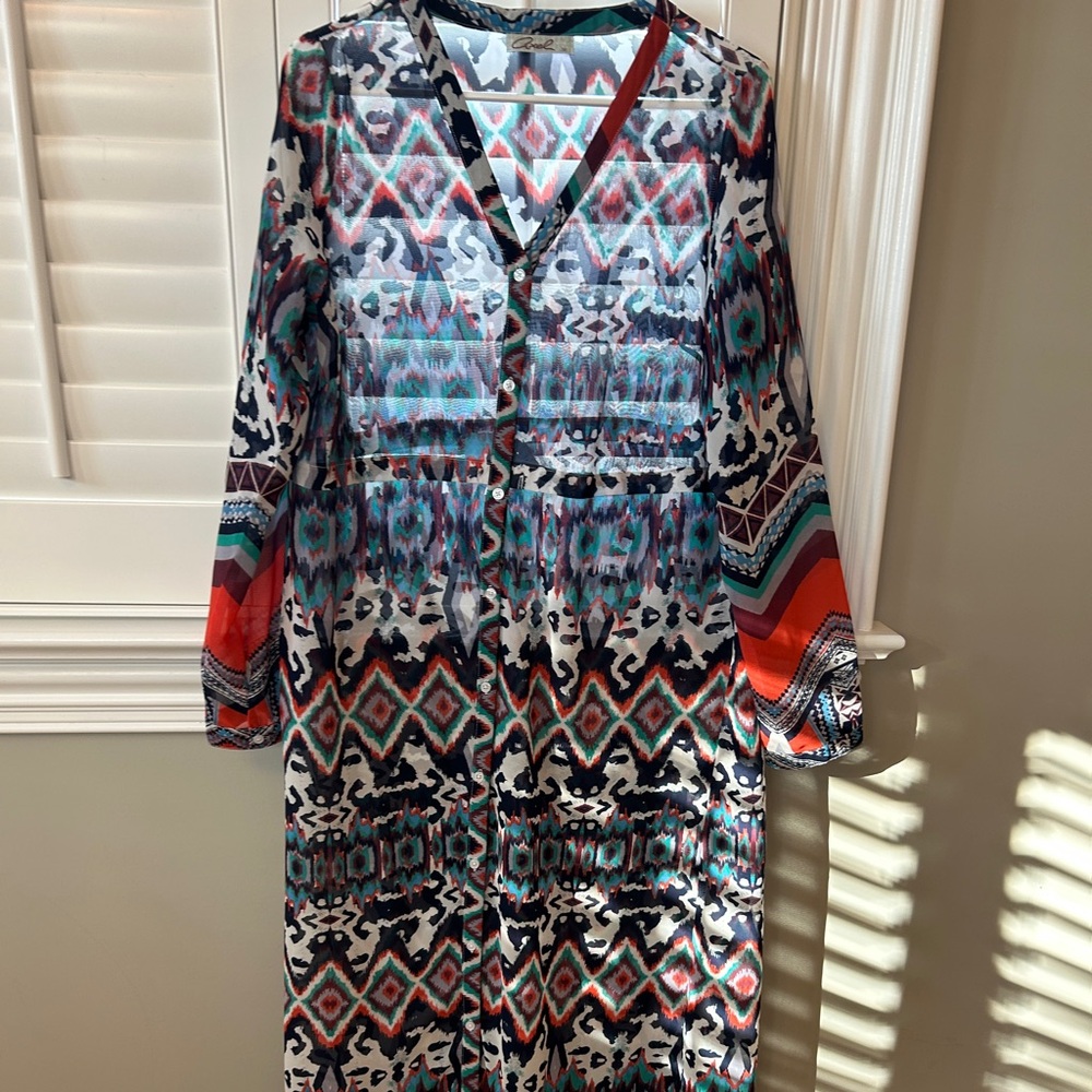 Aztec style coverup
